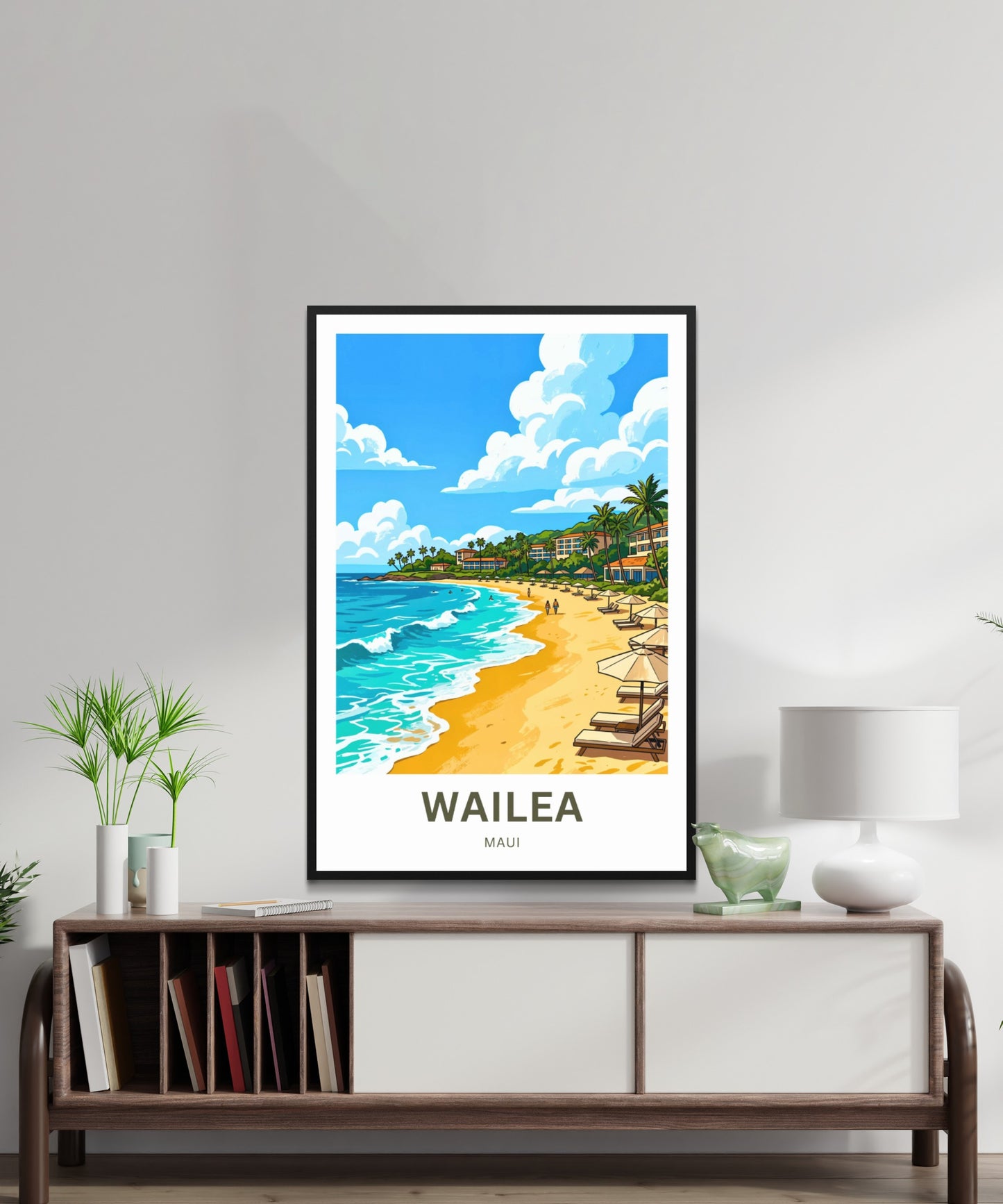 Wailea Travel Poster -  Maui Paradise