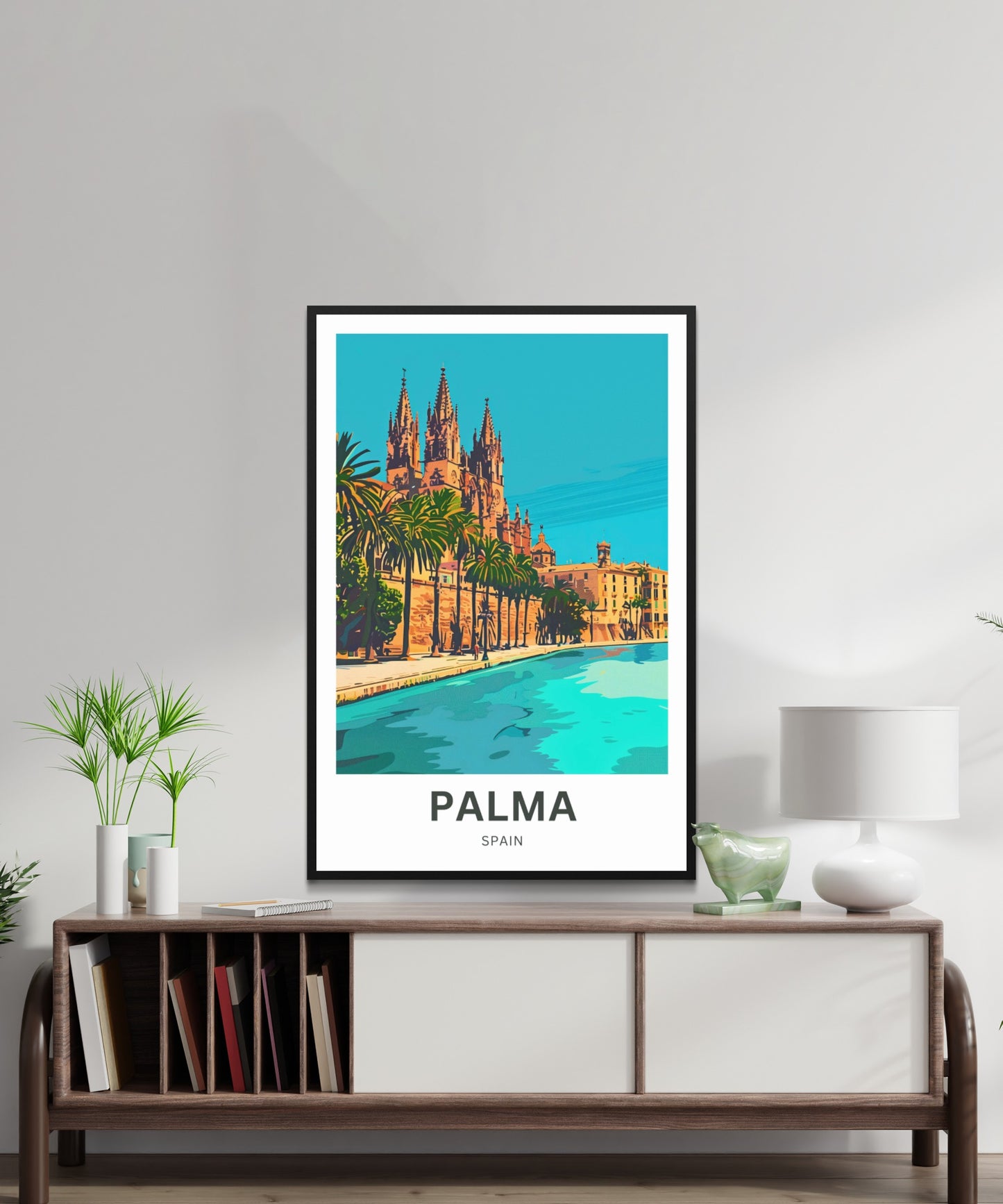 Palma Travel Poster - Mallorca, Spain