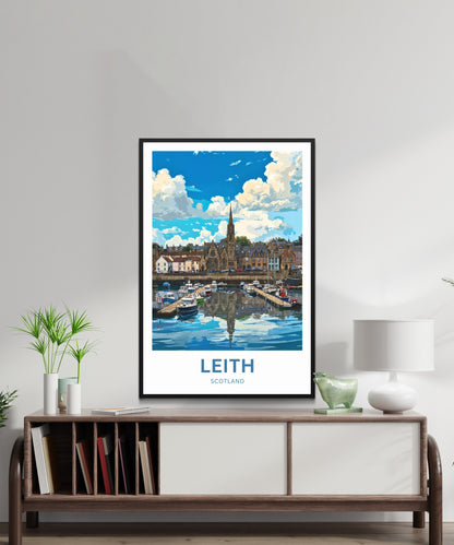 Leith Reflections Travel Poster