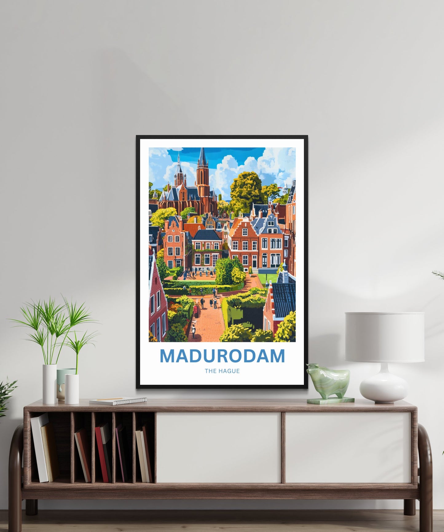 Madurodam Travel Poster- Discover Holland in Miniature