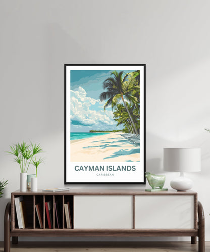 Cayman Islands Travel Print