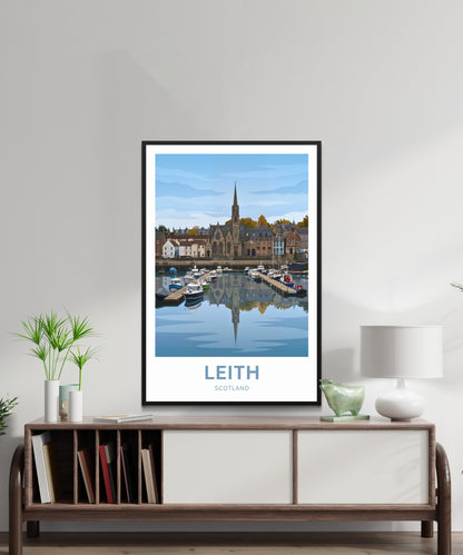 Leith Travel Poster