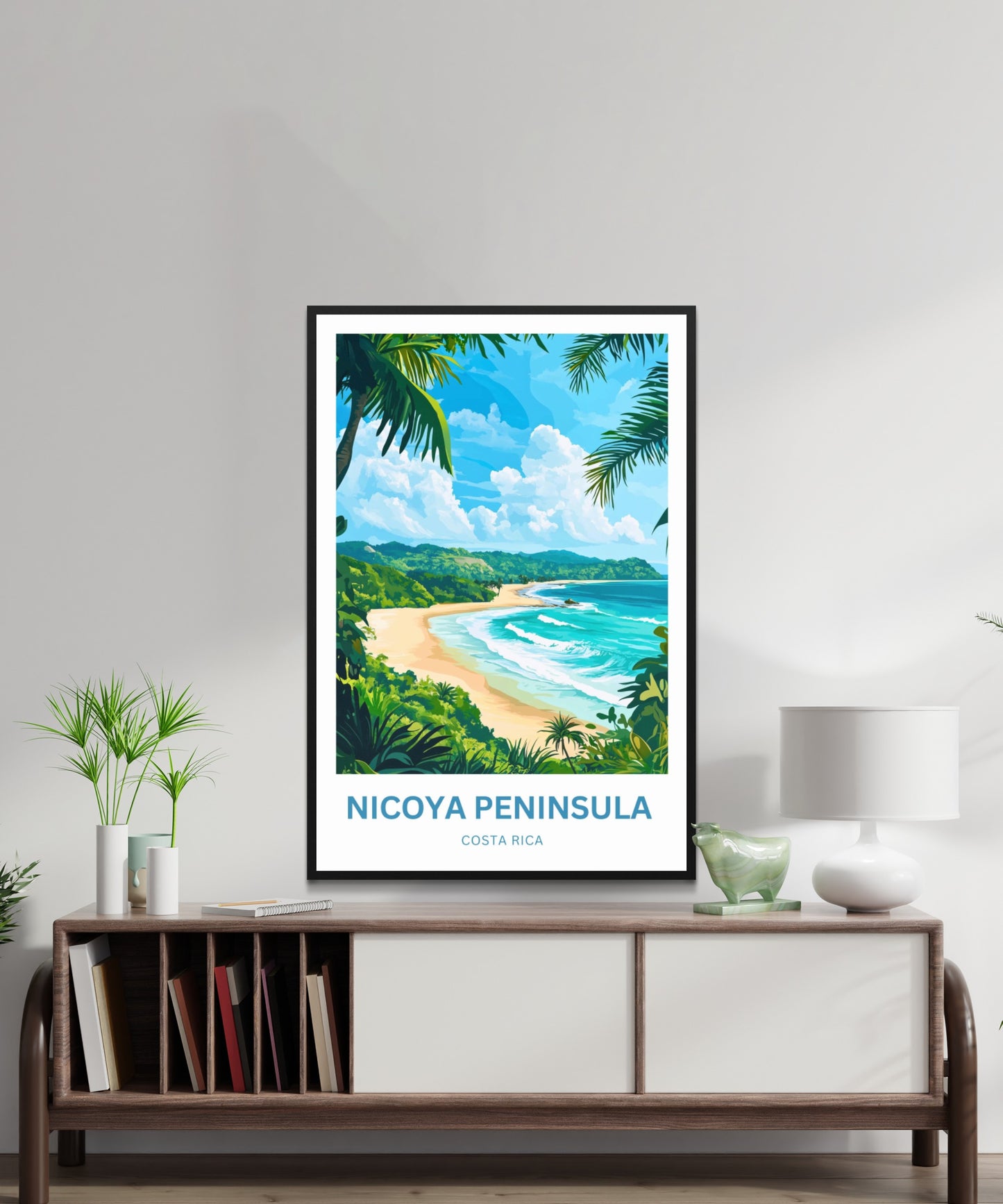 Nicoya Peninsula Travel Poster  - Costa Rica