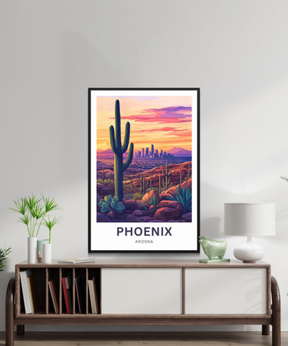 Phoenix Travel Poster - Explore the Valley of the Sun