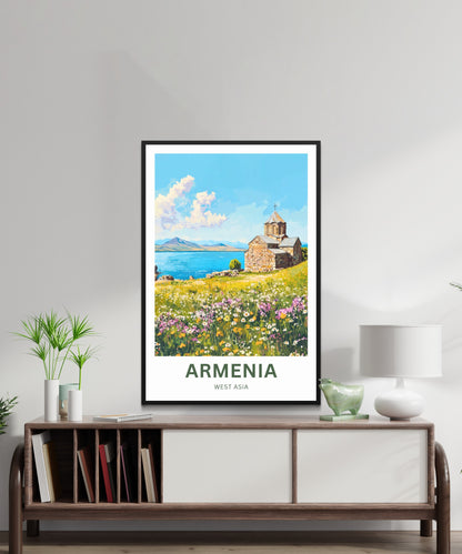 Armenia Travel Poster - Discover Timeless Armenia