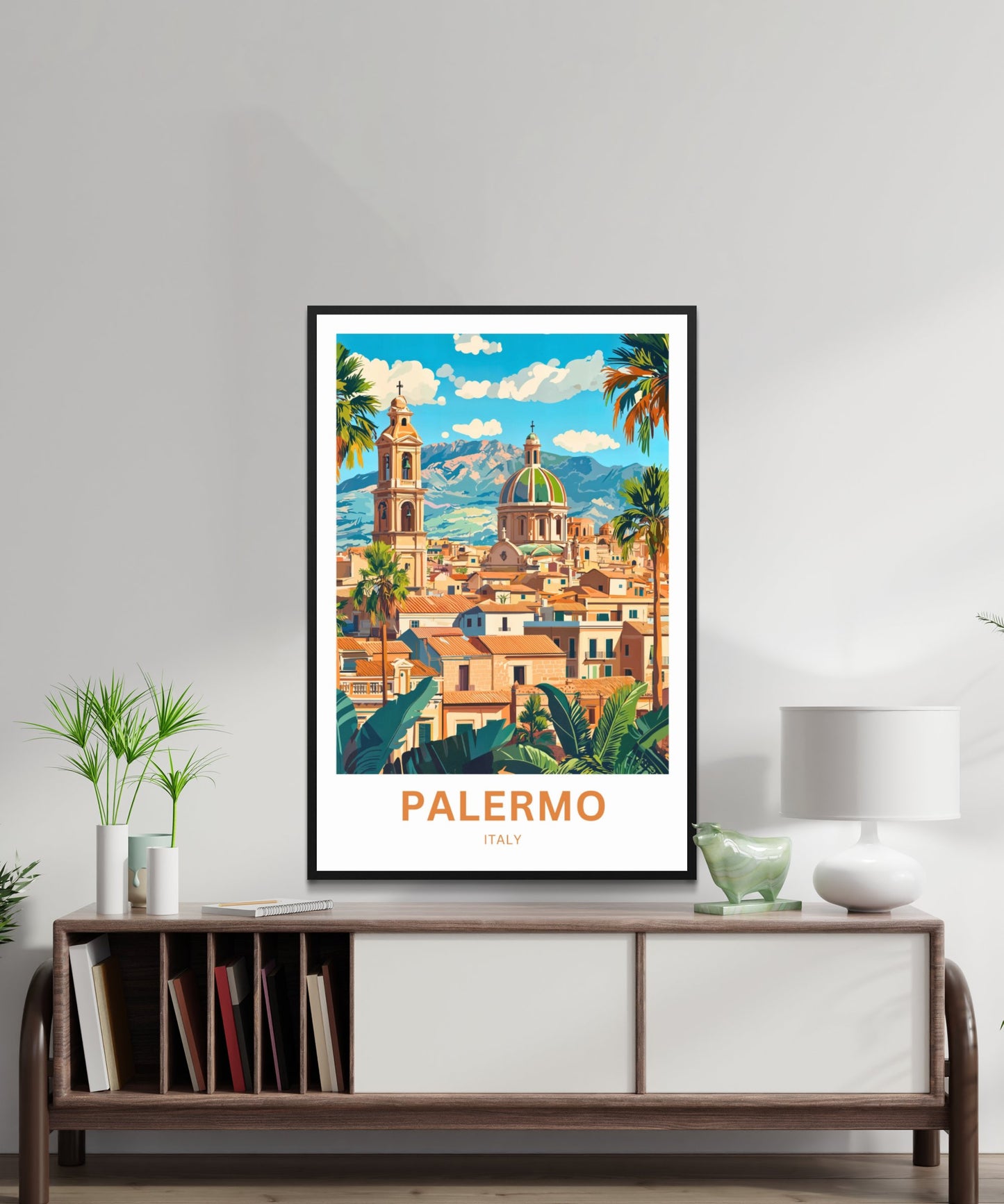 Palermo Travel Poster- Italy