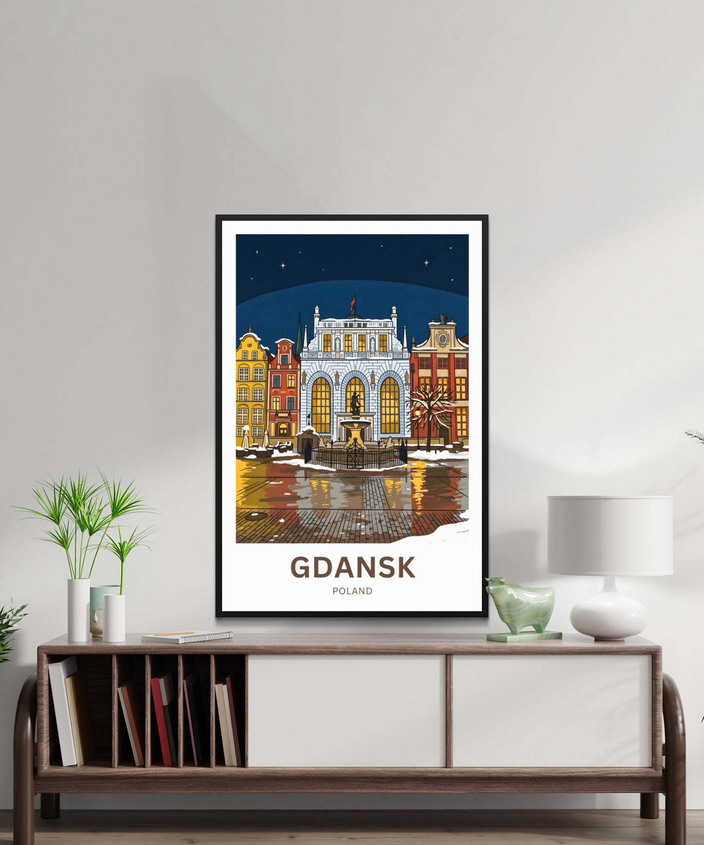 Gdańsk  Travel Poster - Captivating Building View