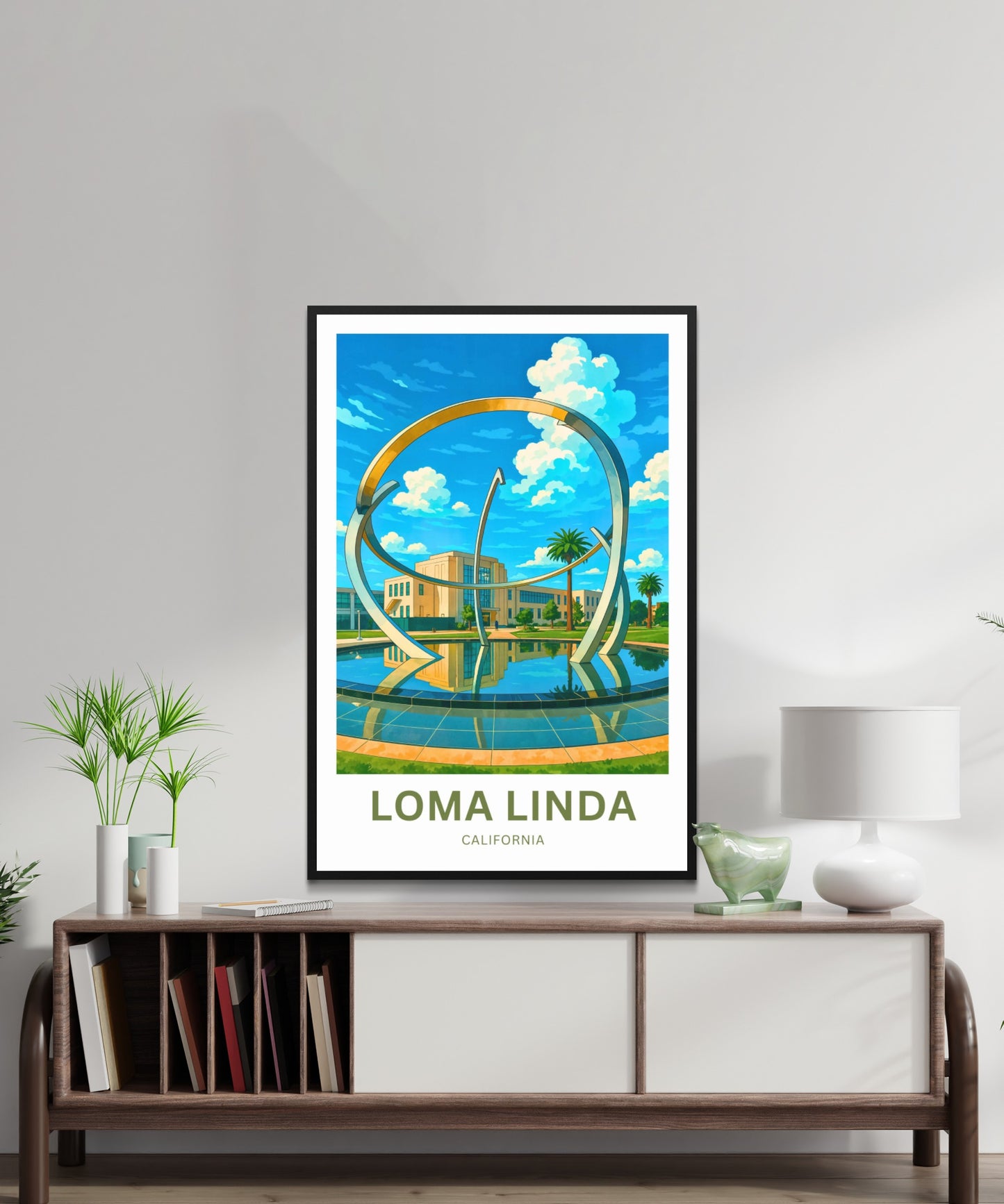 Loma Linda Travel Poster  - Campus University