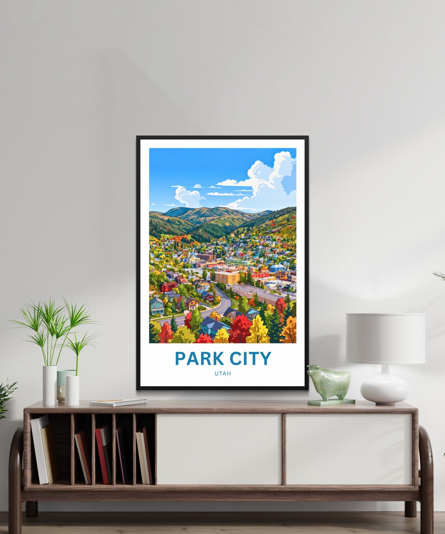 Park City Travel Poster