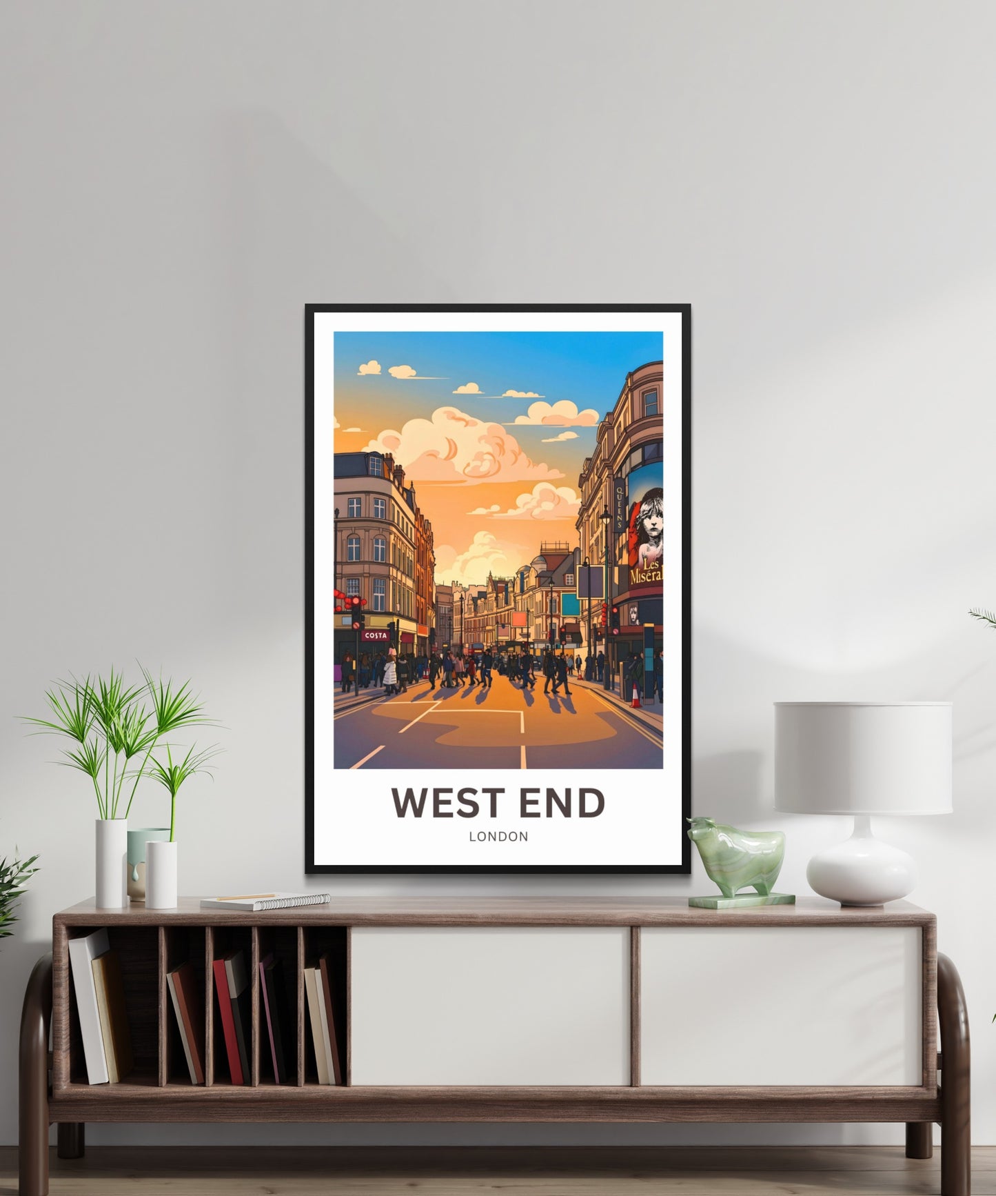 West End Travel Poster - Theatreland London