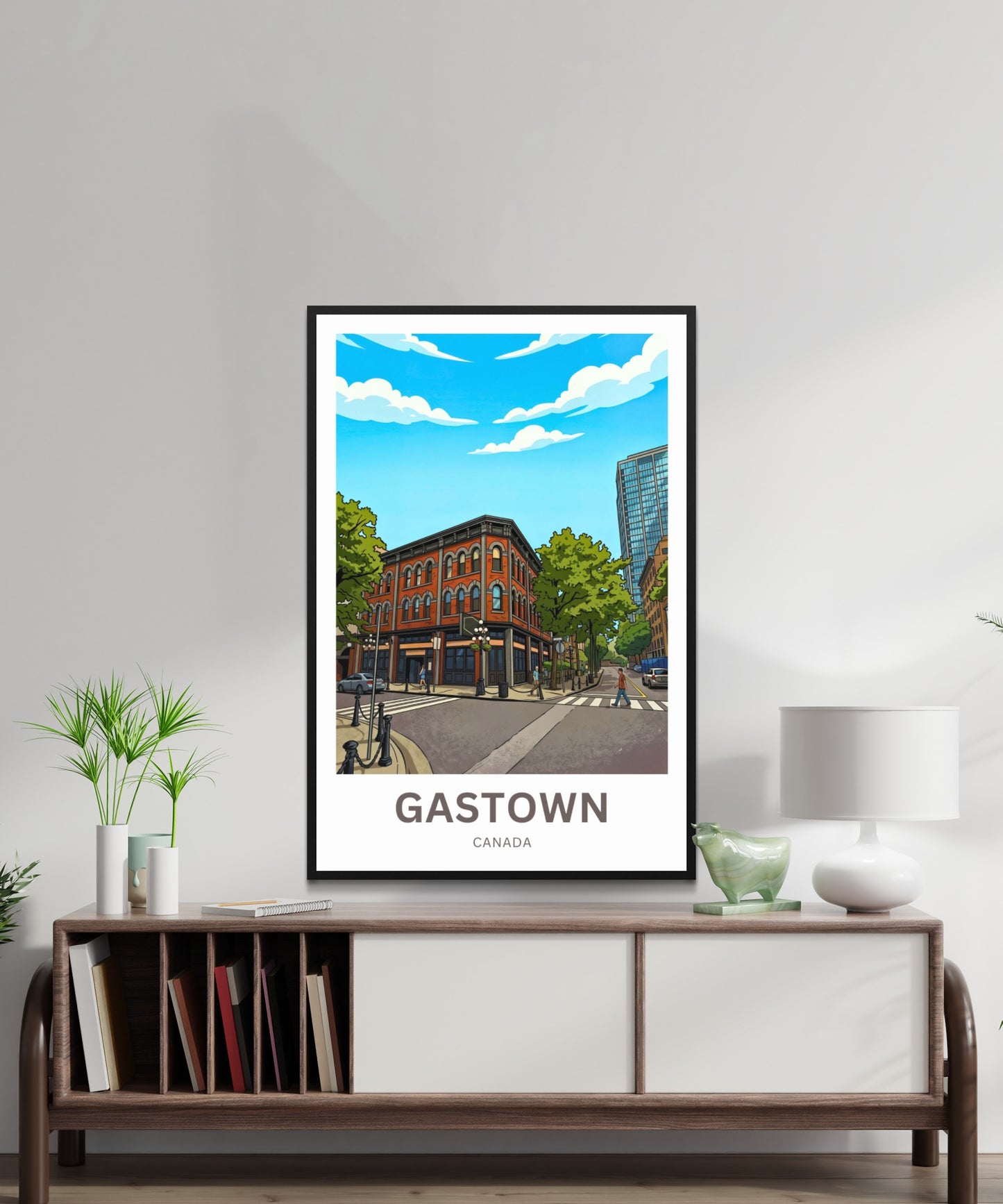 Gastown Travel Poster - Classic Streets