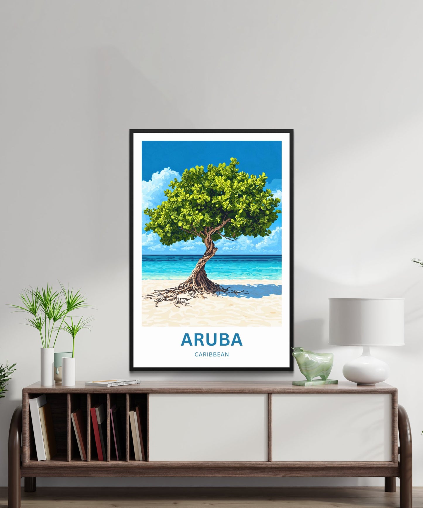 Aruba Travel Poster