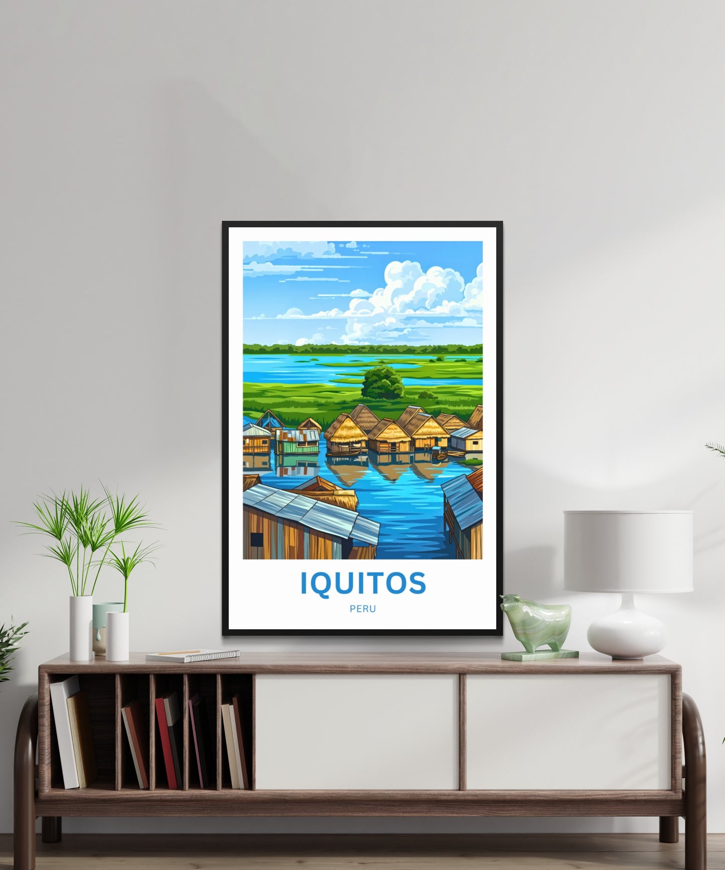 Iquitos Travel Poster - Explore Peru