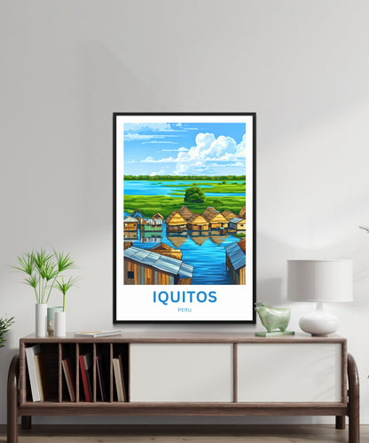 Iquitos Travel Poster - Explore Peru