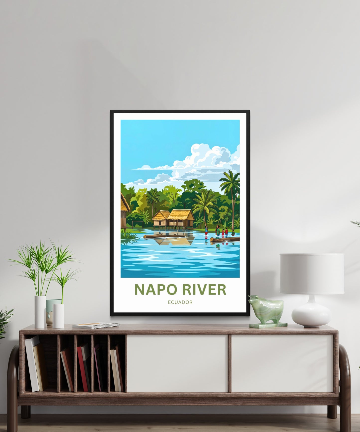Napo River Travel Poster - Wilderness