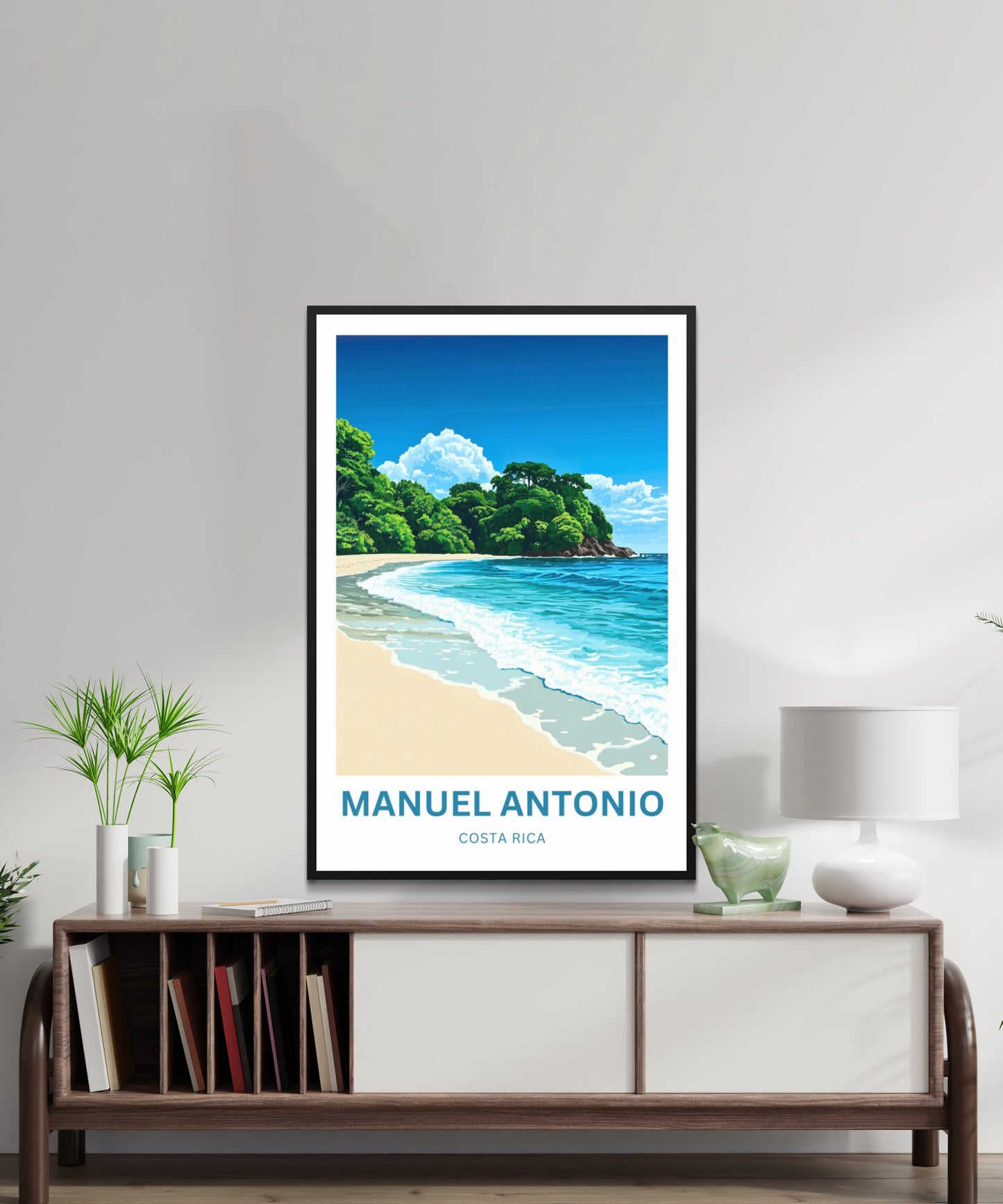 Manuel Antonio Travel Poster - Costa Rica