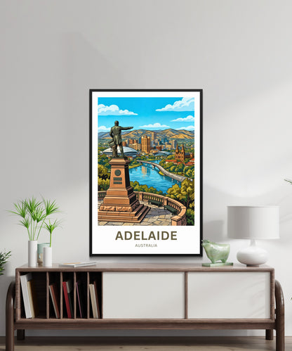 Adelaide Travel Print
