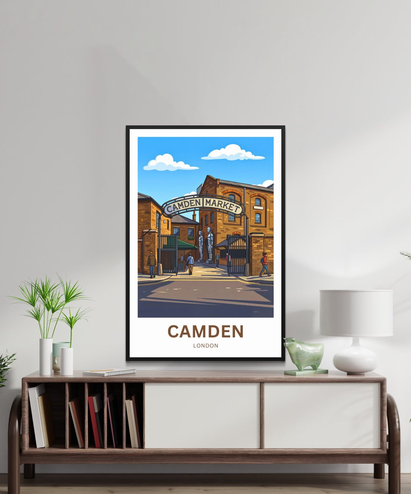 Camden Travel Poster - Market Finds
