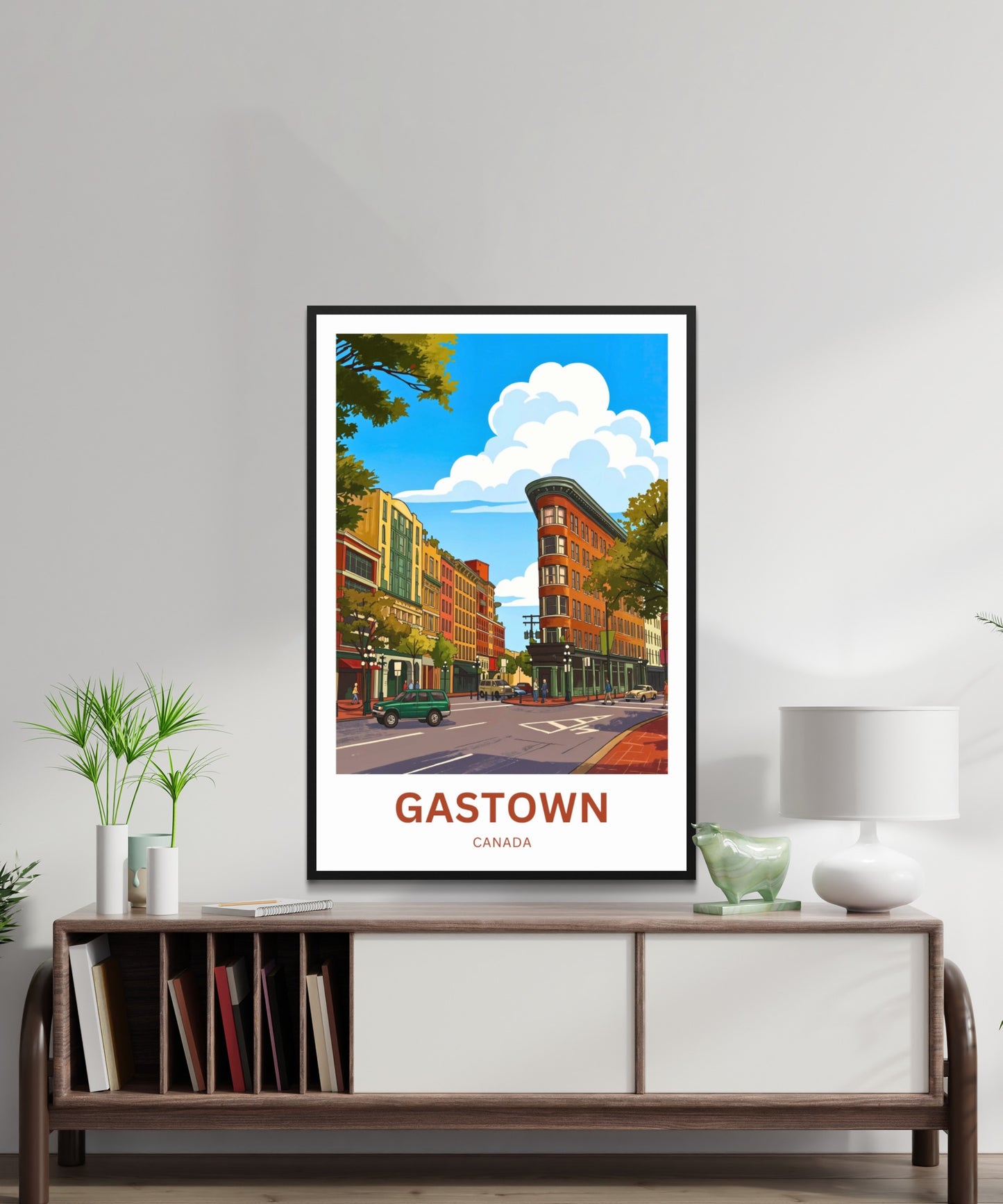 Gastown Travel Poster - Canada