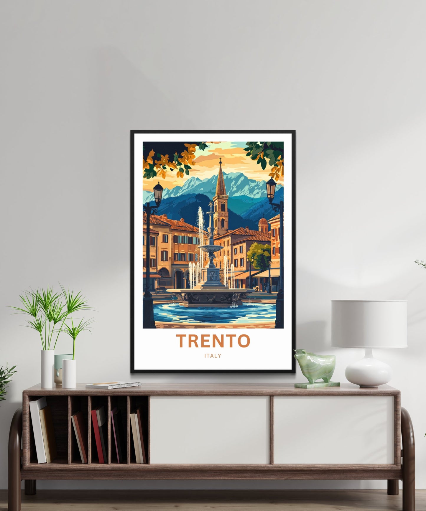 Trento Travel Poster