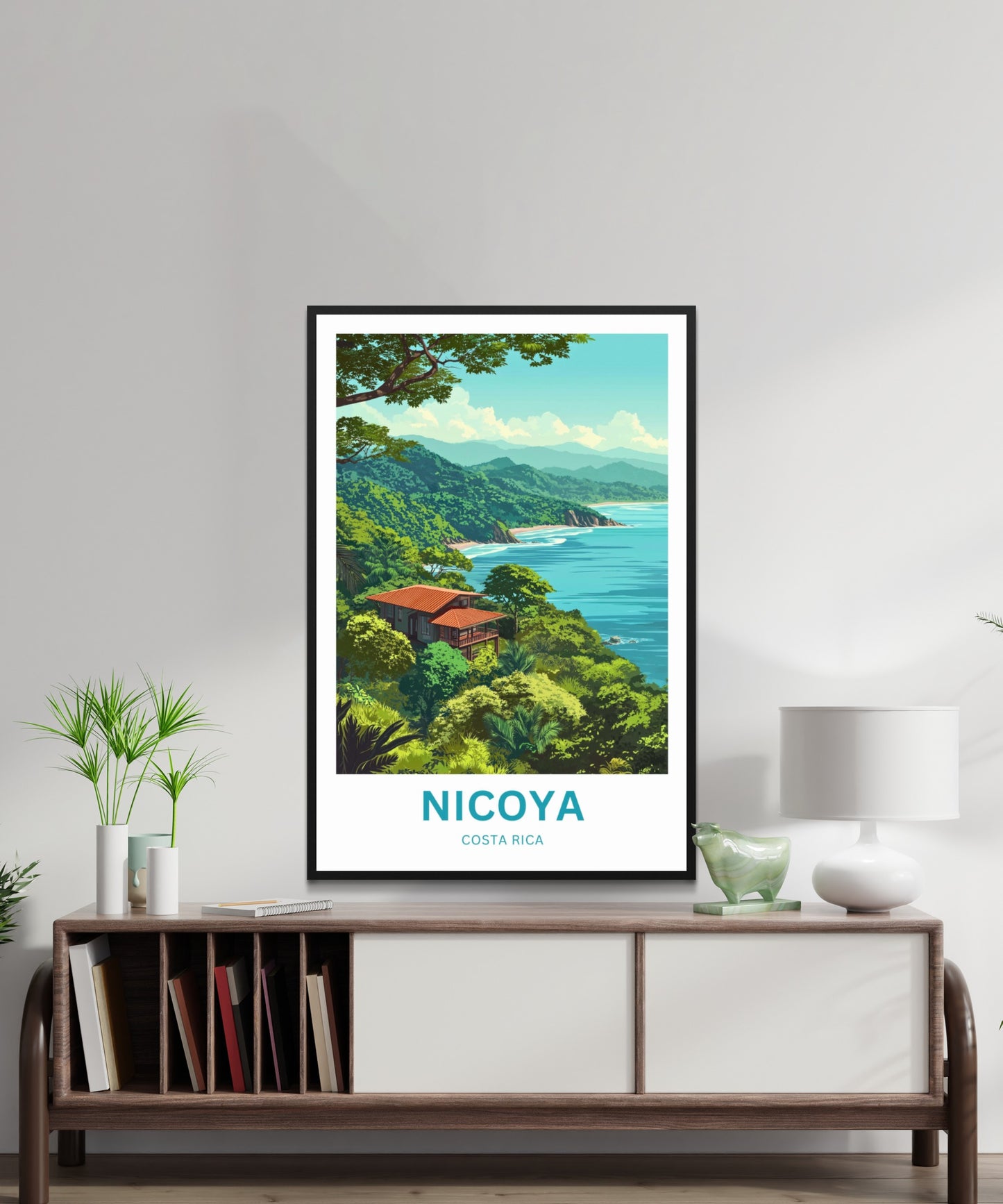 Nicoya, Costa Rica Travel Poster  - Coastal Blessing