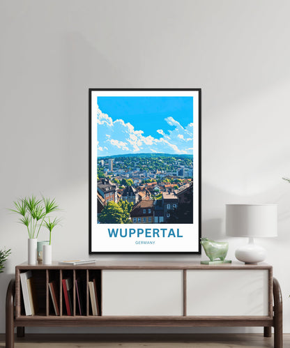 Wuppertal Travel Poster- Wuppertal’s Green Heart