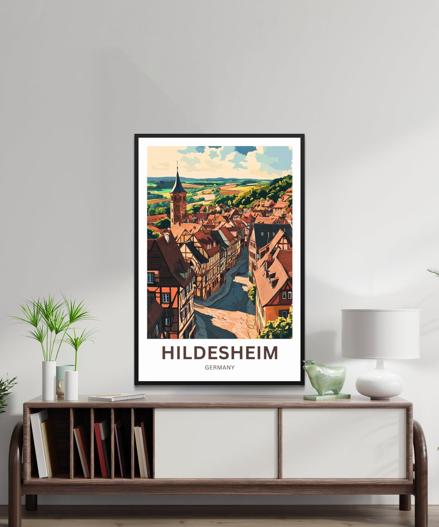 Hildesheim Travel Poster- Germany