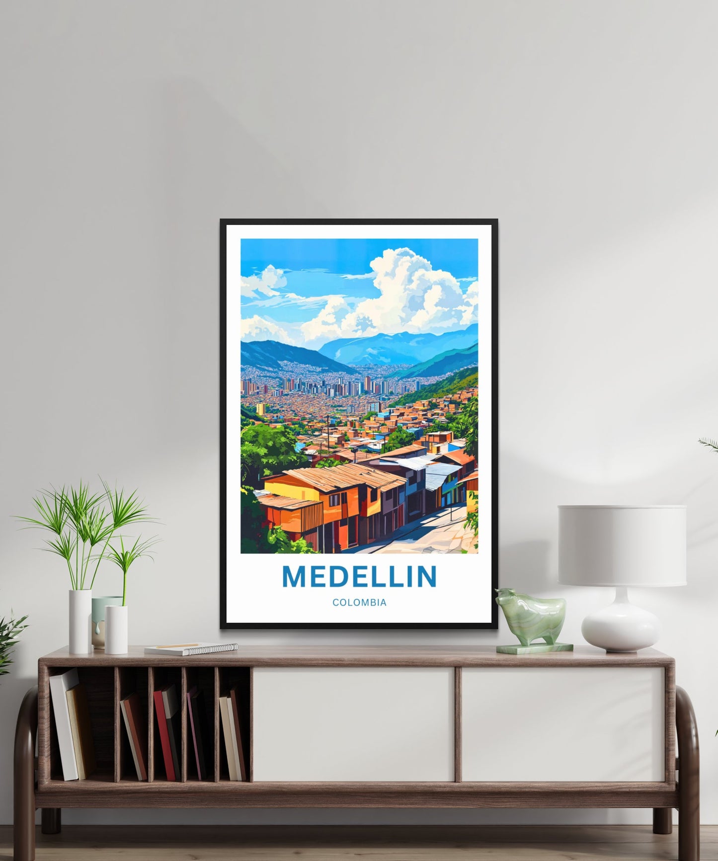 Medellín, Colombia Travel Poster