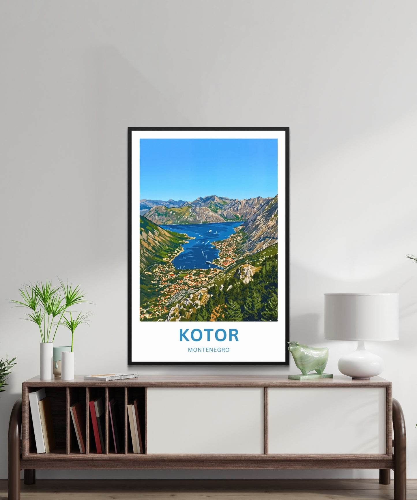 Kotor, Montenegro Travel Poster -   Captivating Beauty