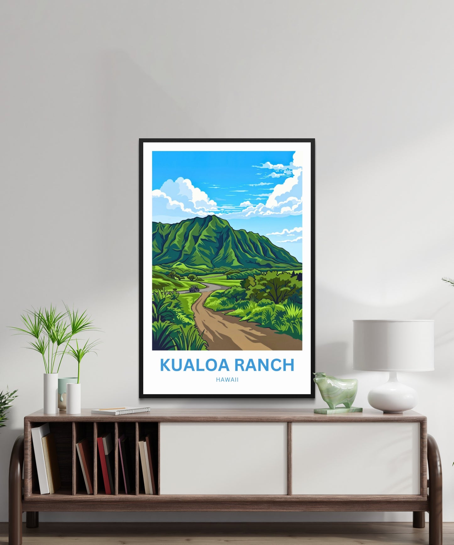 Kualoa Ranch  Travel Poste - Hawaii