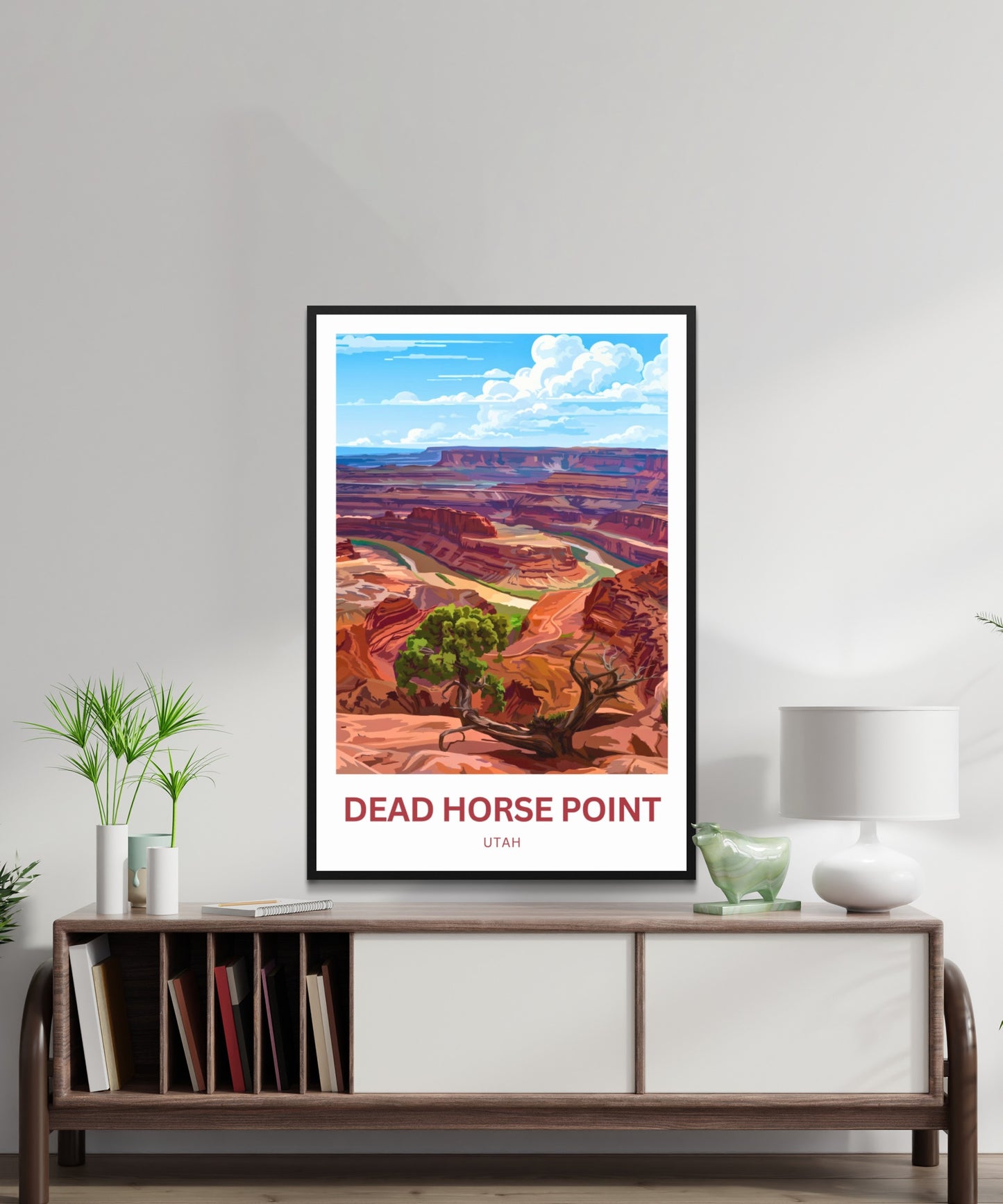 Dead Horse Point Travel Poster - Wilderness View