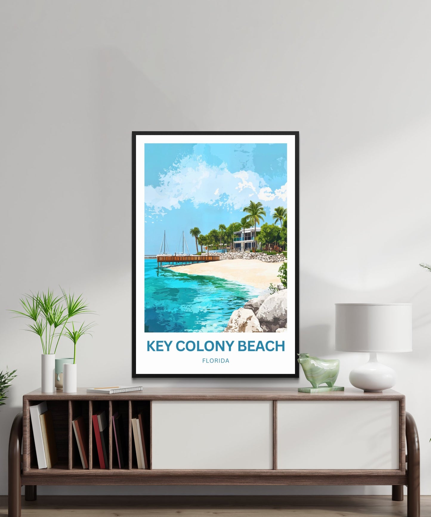 Key Colony Beach Travel Poster