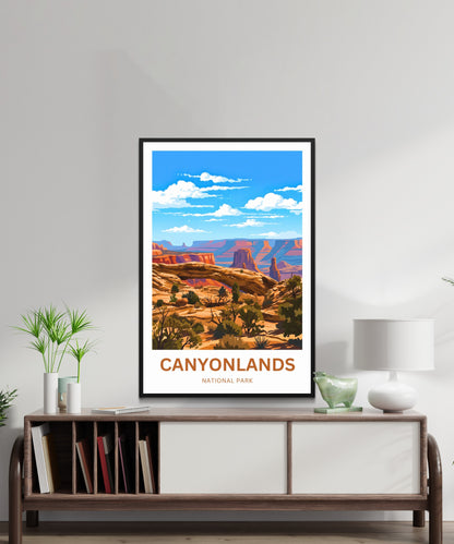 Canyonlands National Park Travel Poster -  Captivating View
