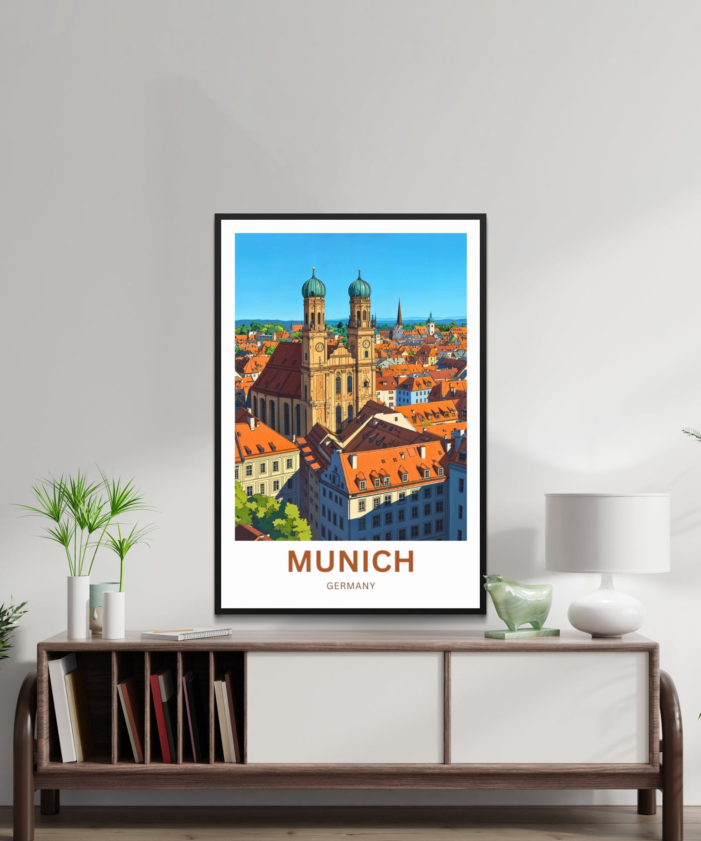 Munich Travel Poster