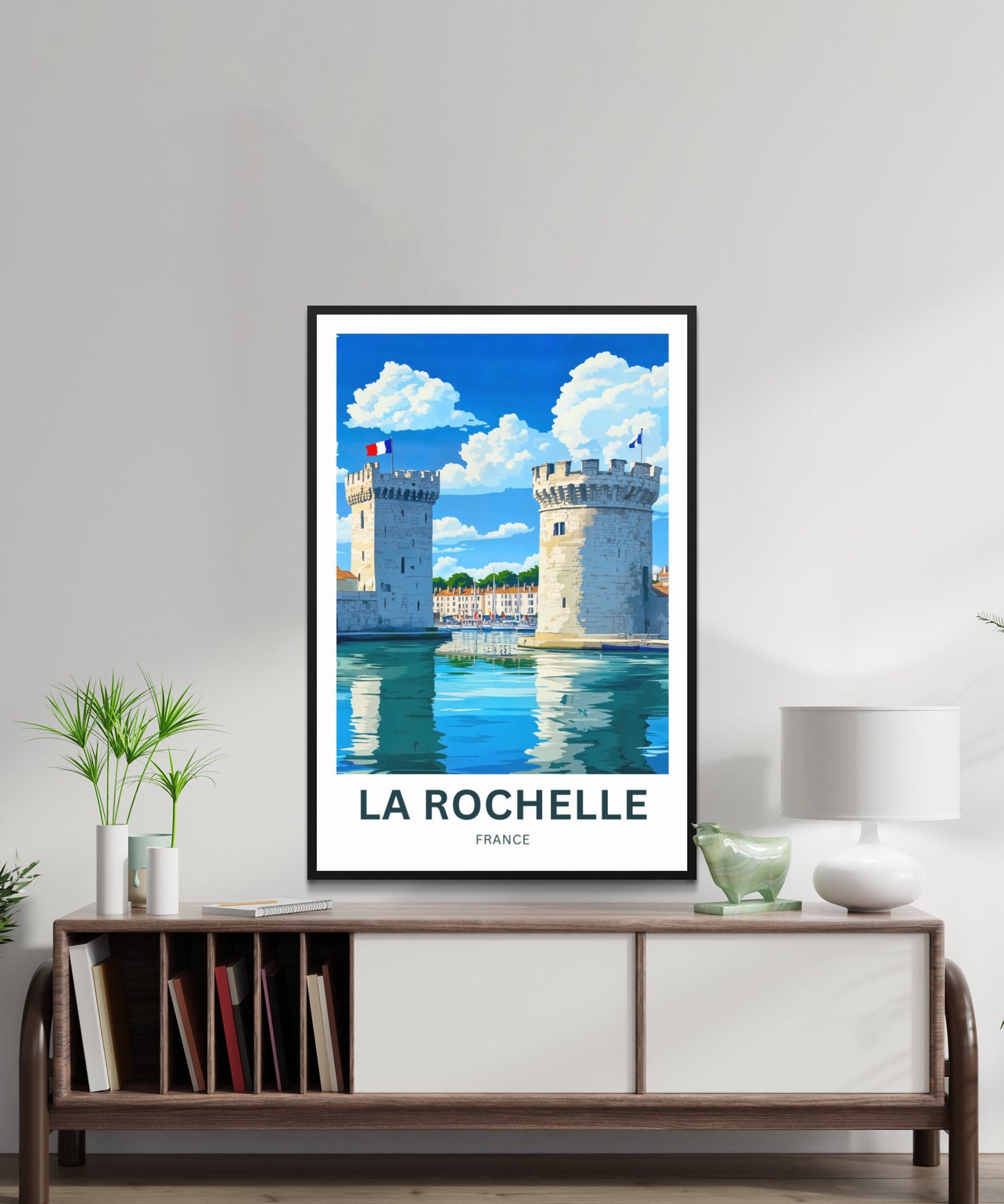 La Rochelle Travel Poster