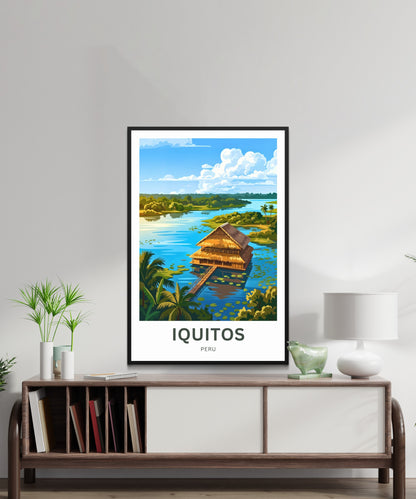 Iquitos Travel Poster - Discovery