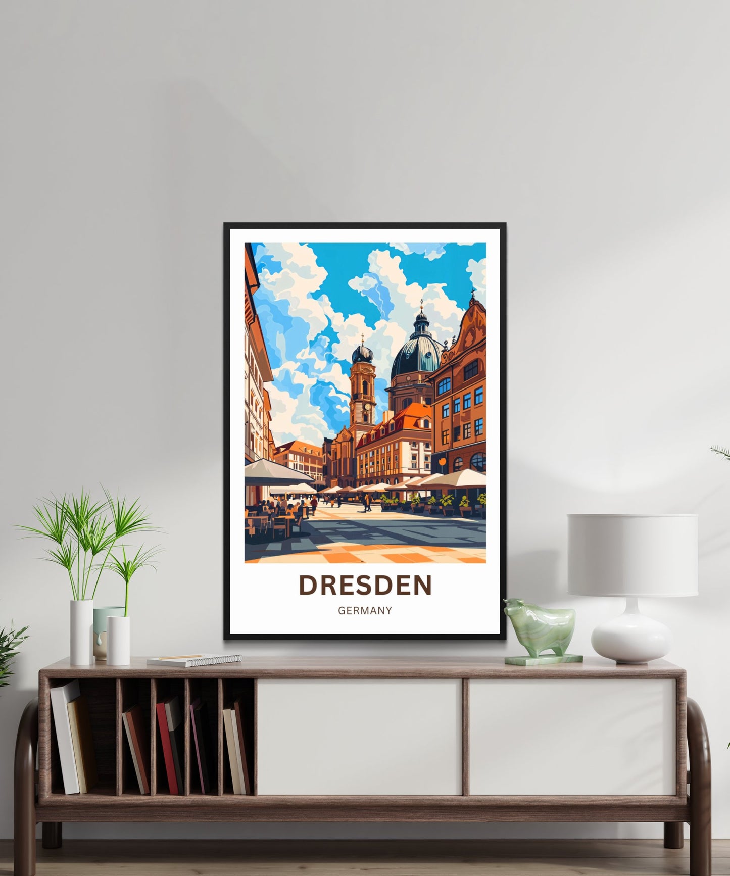 Dresden Travel Poster