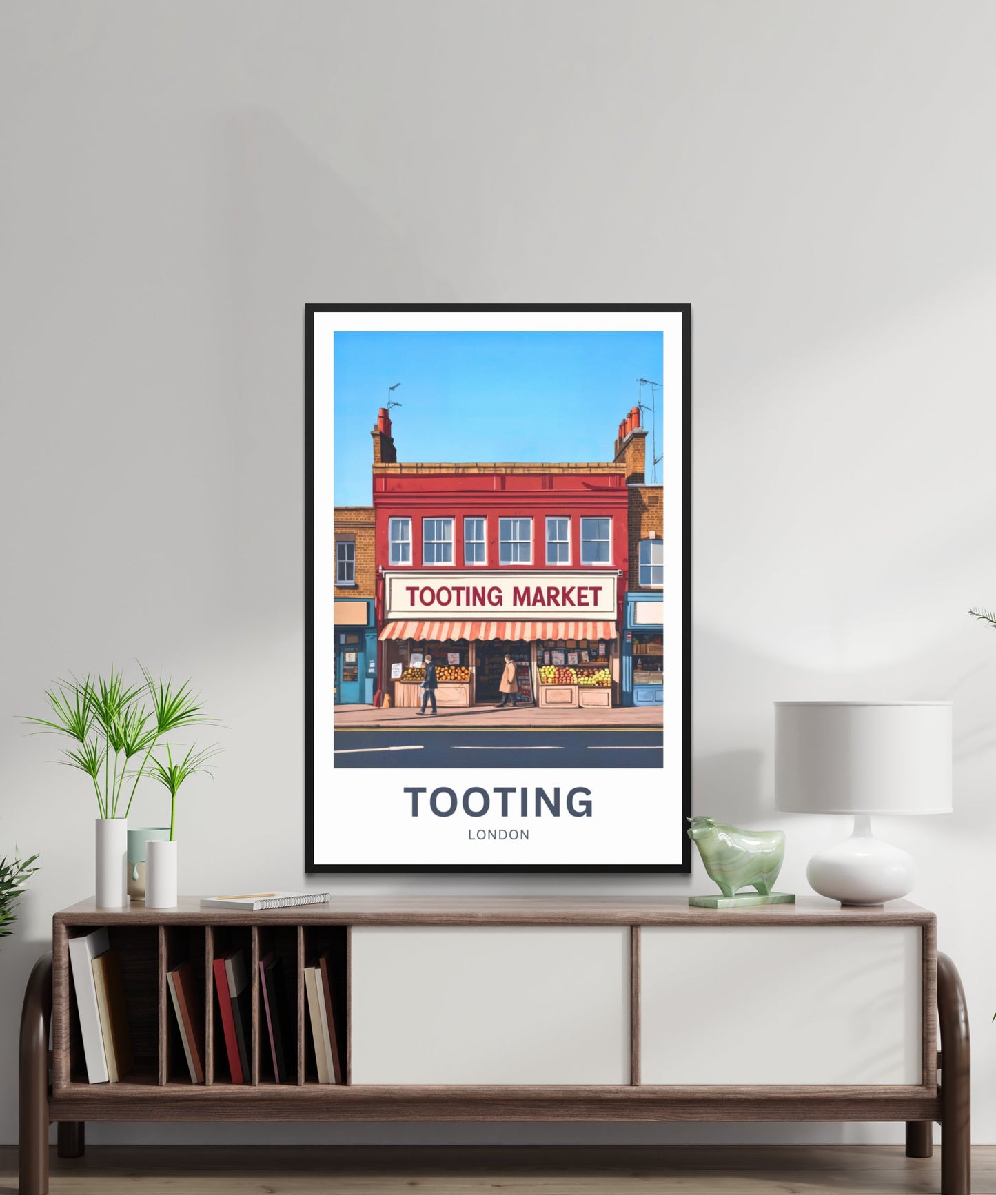 Tooting Travel Poster