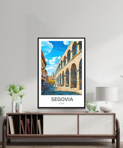 Segovia Travel Poster