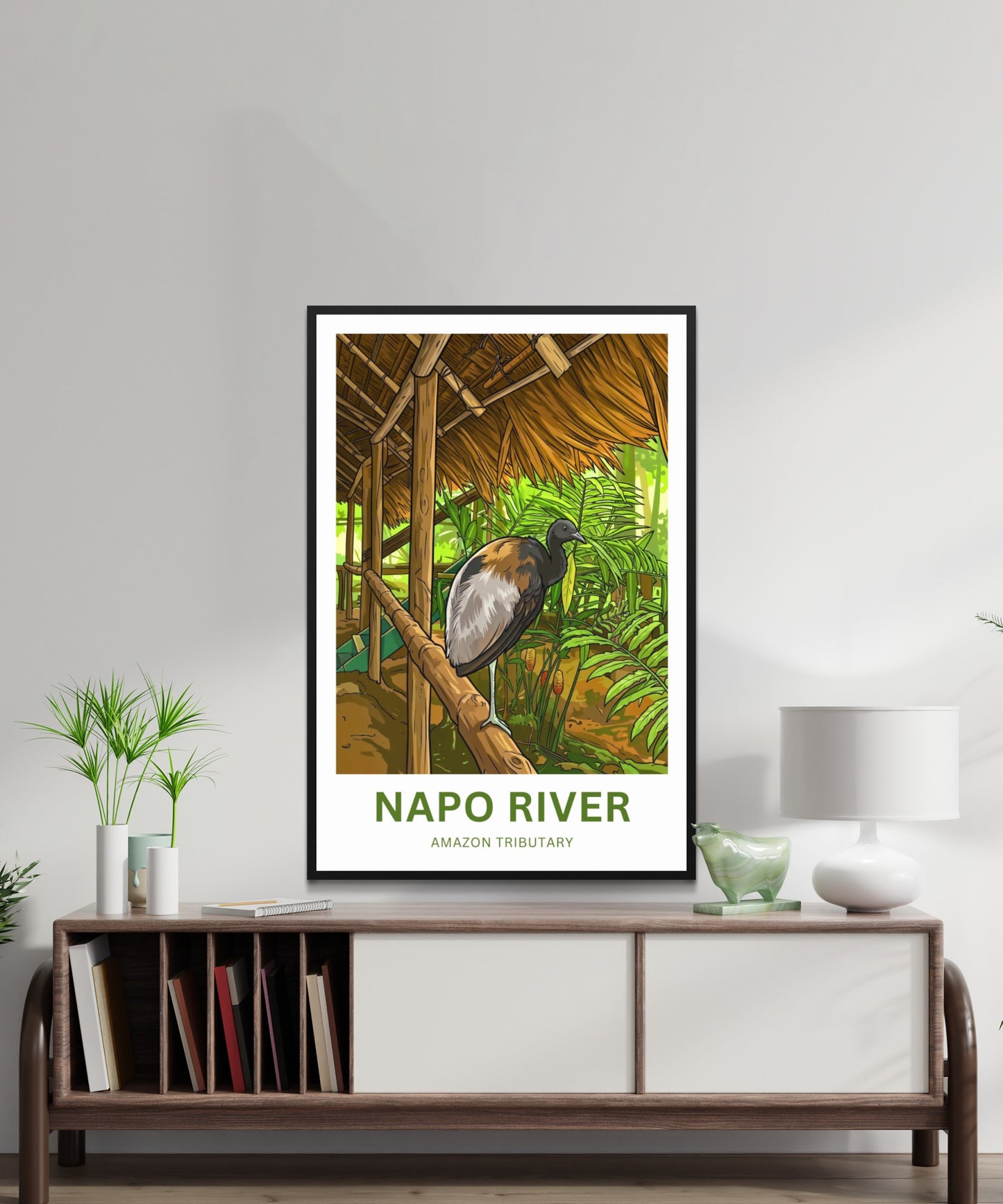 Napo River Travel Poster - Wild Nature