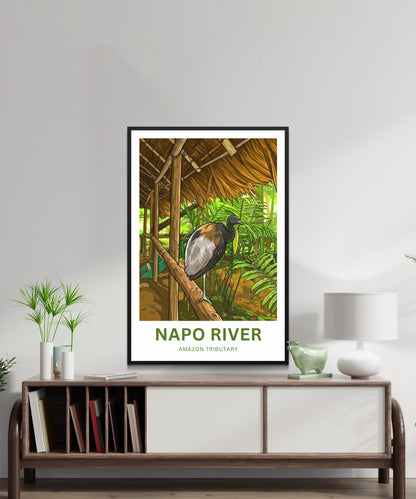 Napo River Travel Poster - Wild Nature