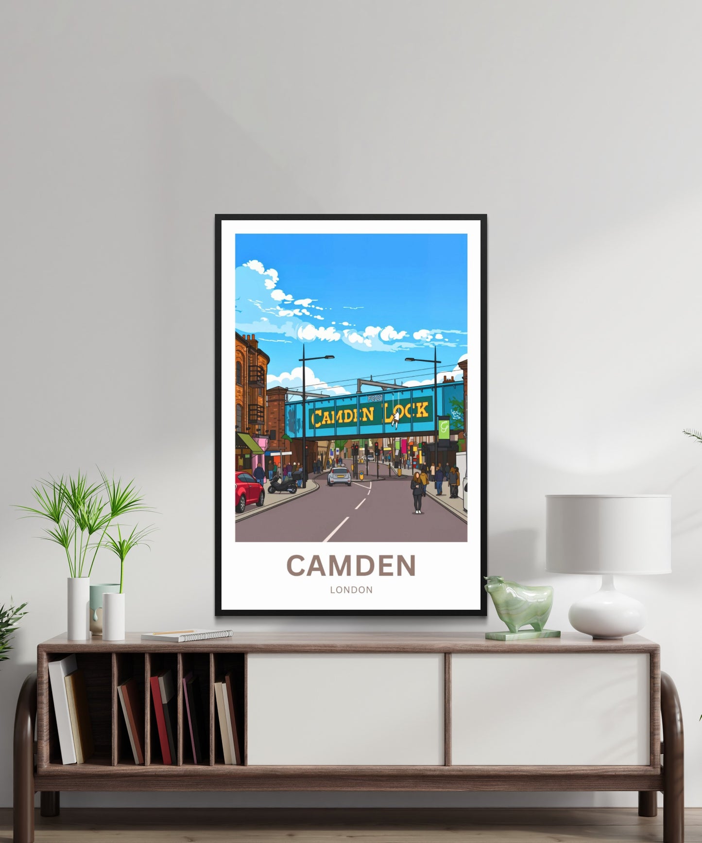 Camden Travel Poster - Street Spirit