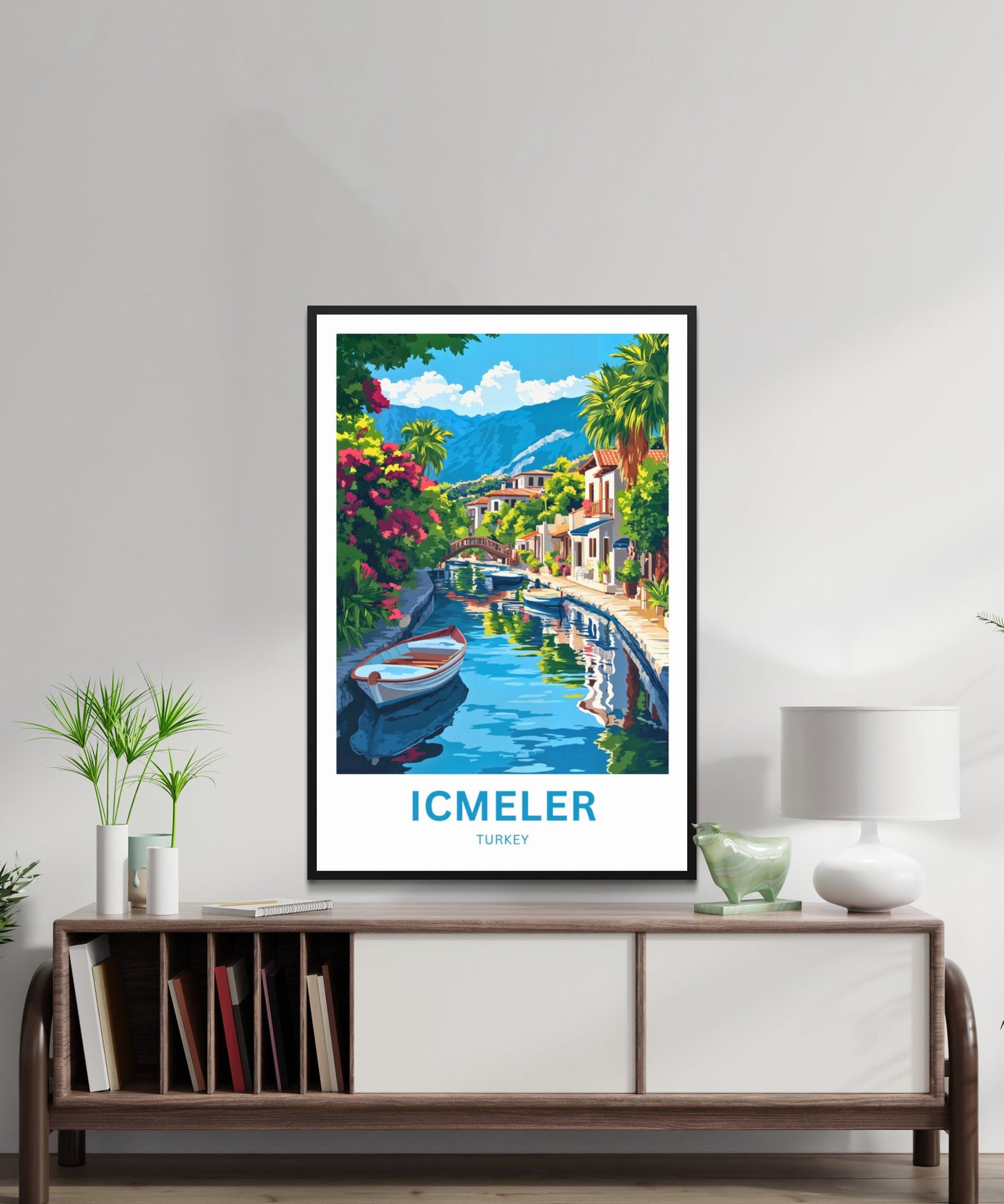 Içmeler Travel Poster- Mesmerizing Relaxing Beach
