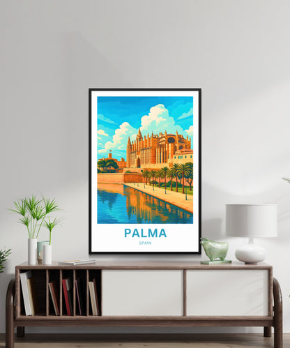 Palma Travel Poster - Sun-Kissed Palma