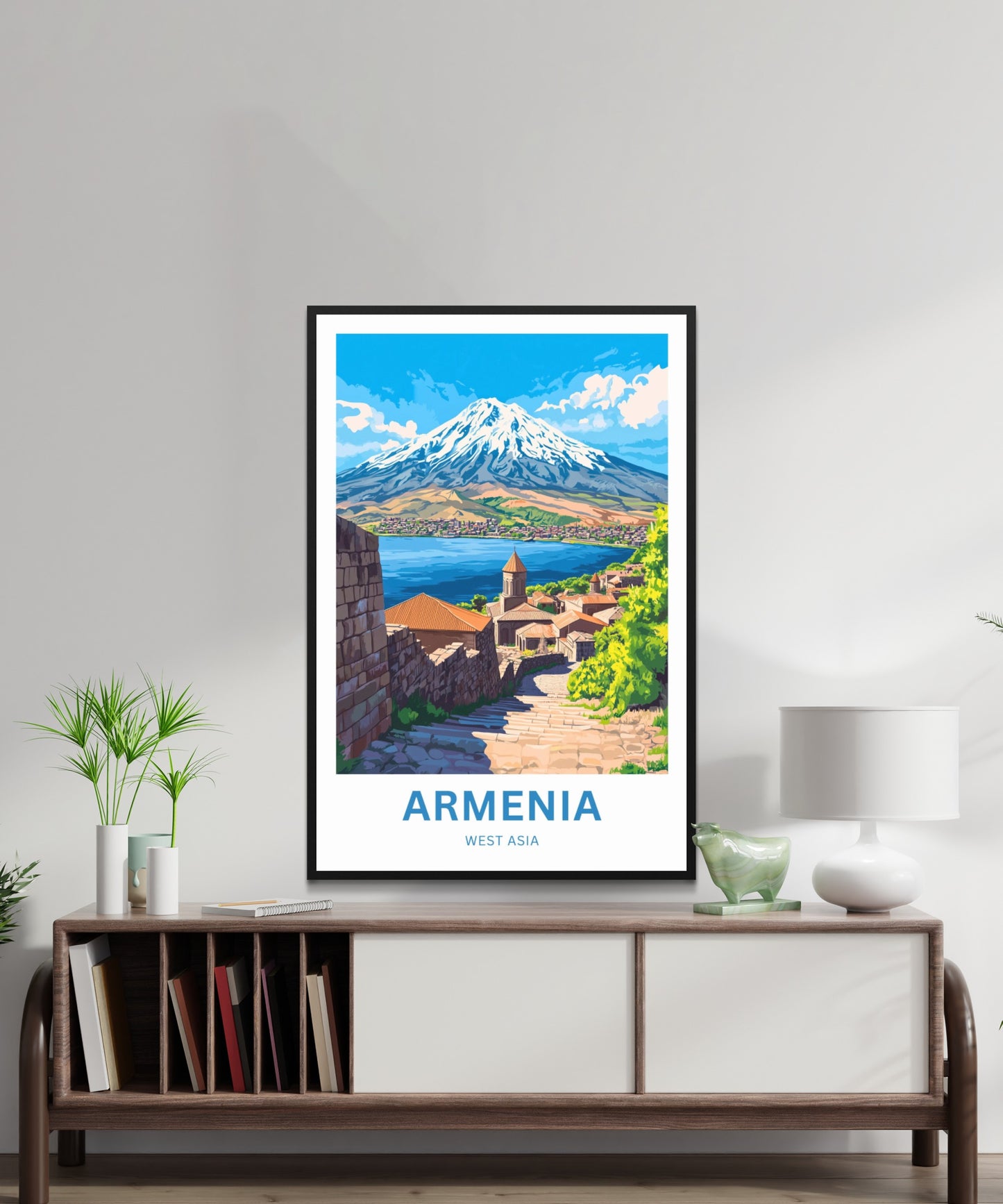 Armenia Travel Poster - Timeless Historical Land