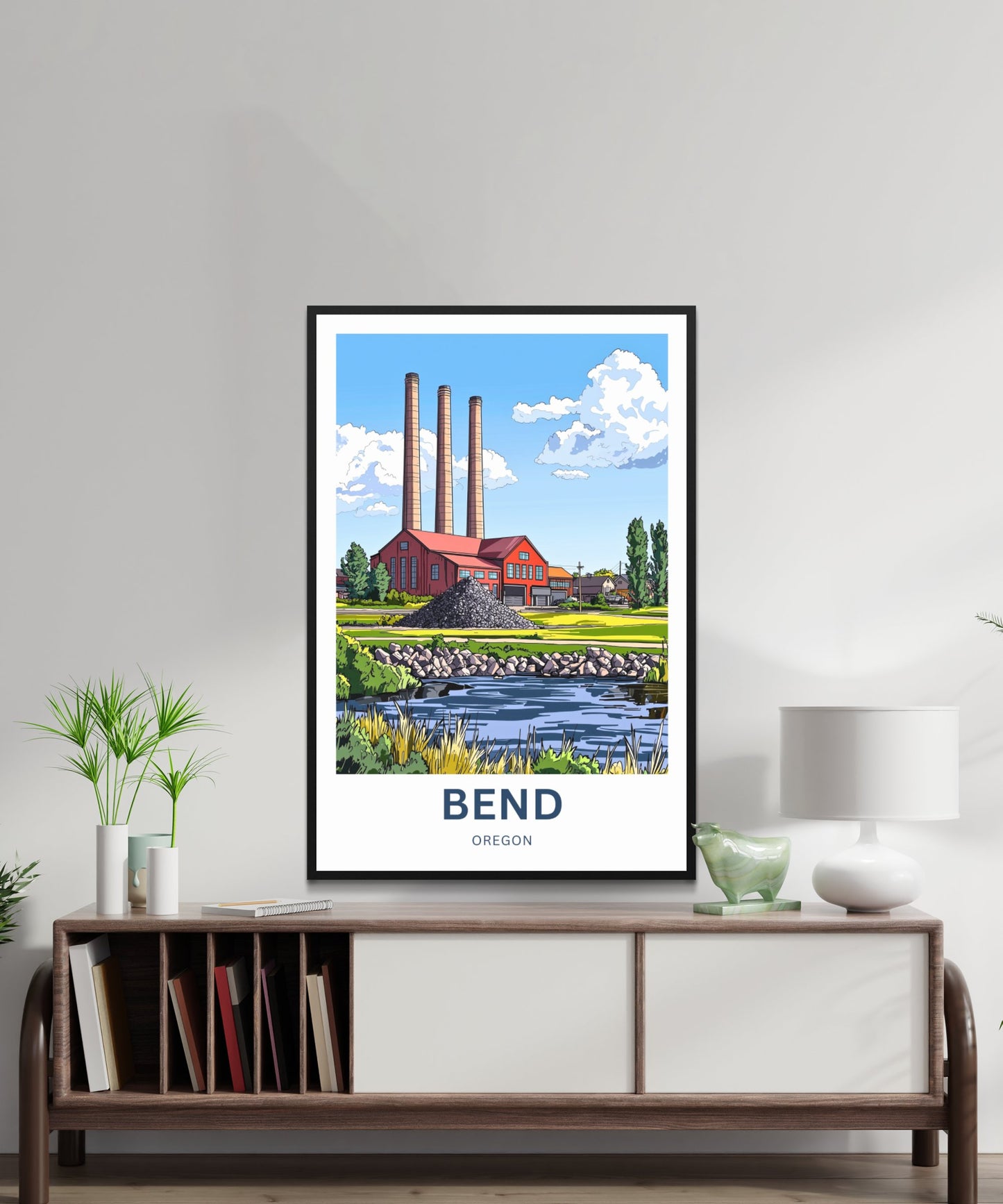 Bend Oregon Travel Poster