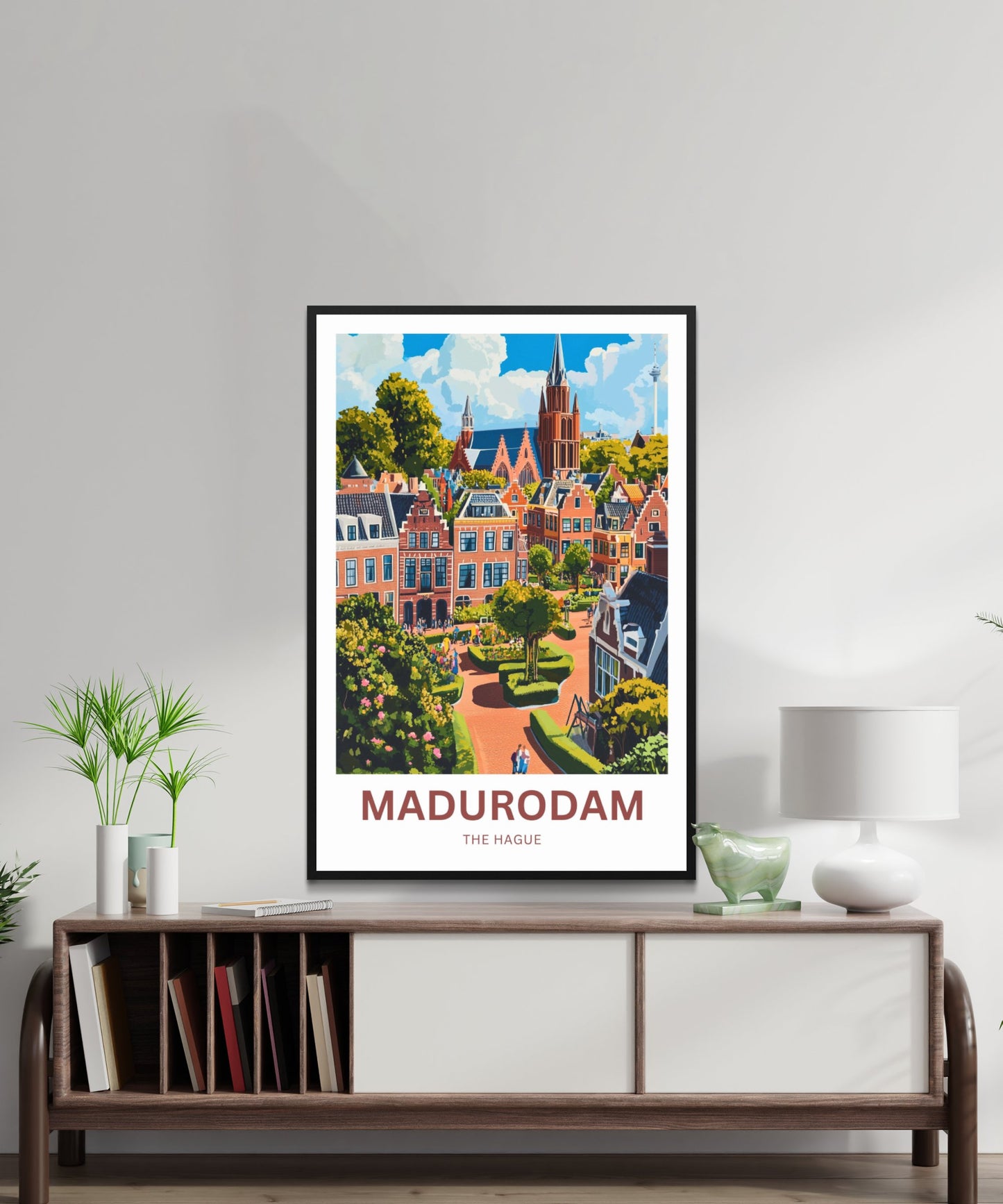 Madurodam Travel Poster- Tiny Treasures of the Netherlands