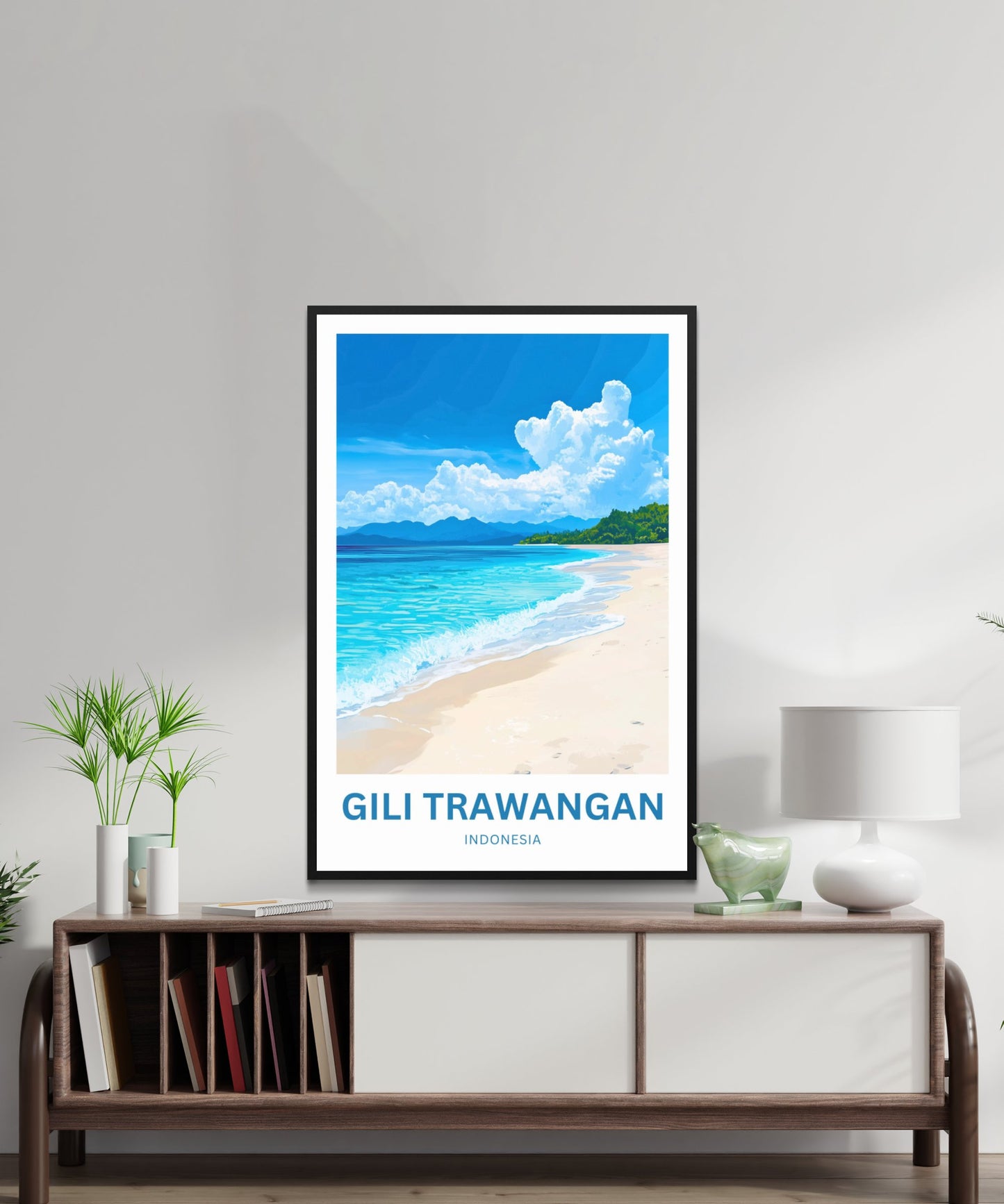 Gili Trawangan Travel Poster- Indonesia