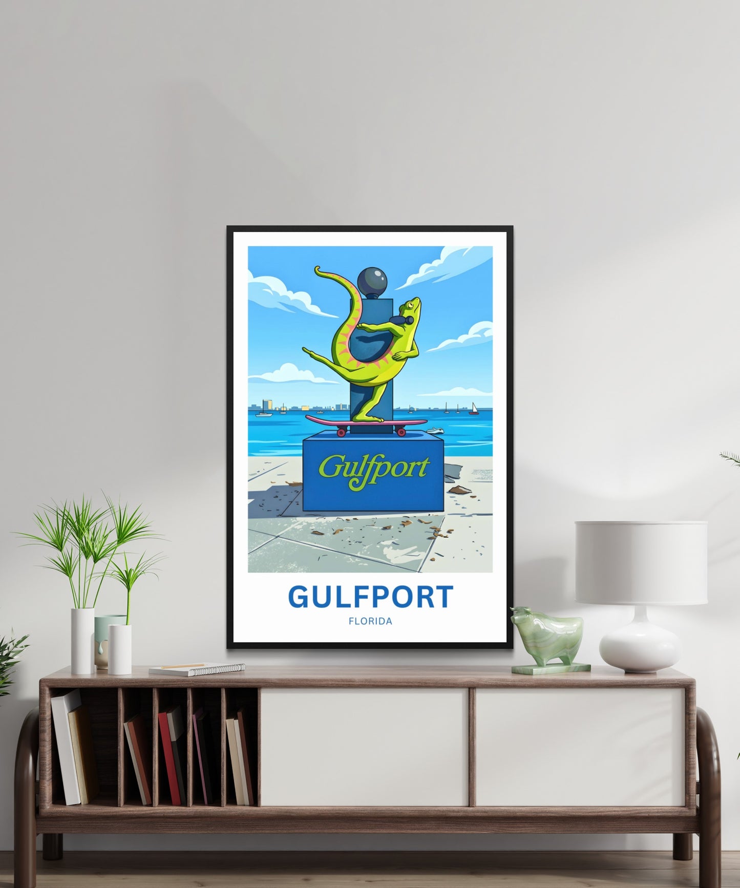 Gulfport, Florida Travel Poster