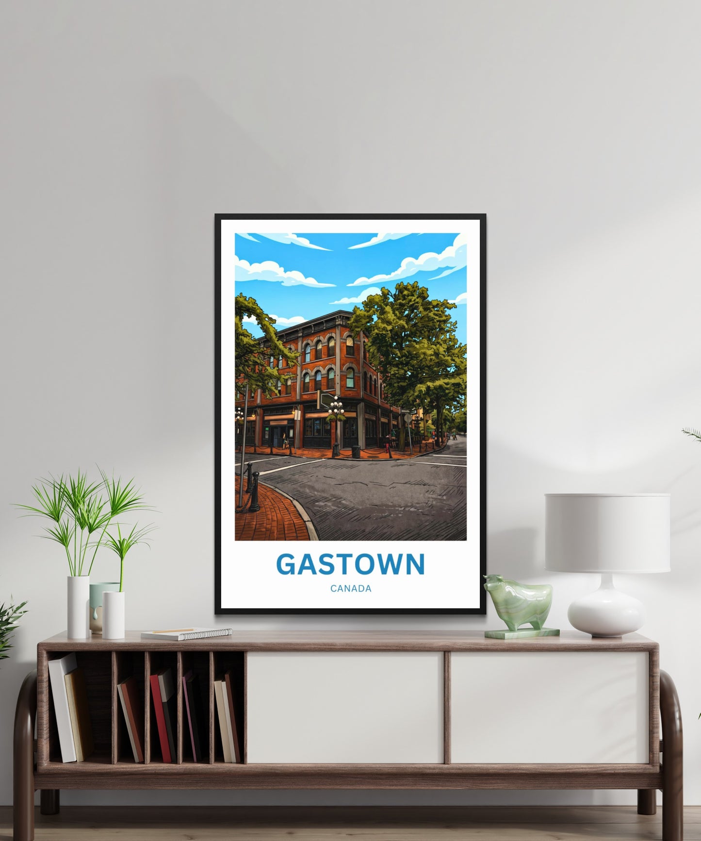 Gastown Travel Poster - Serene Street